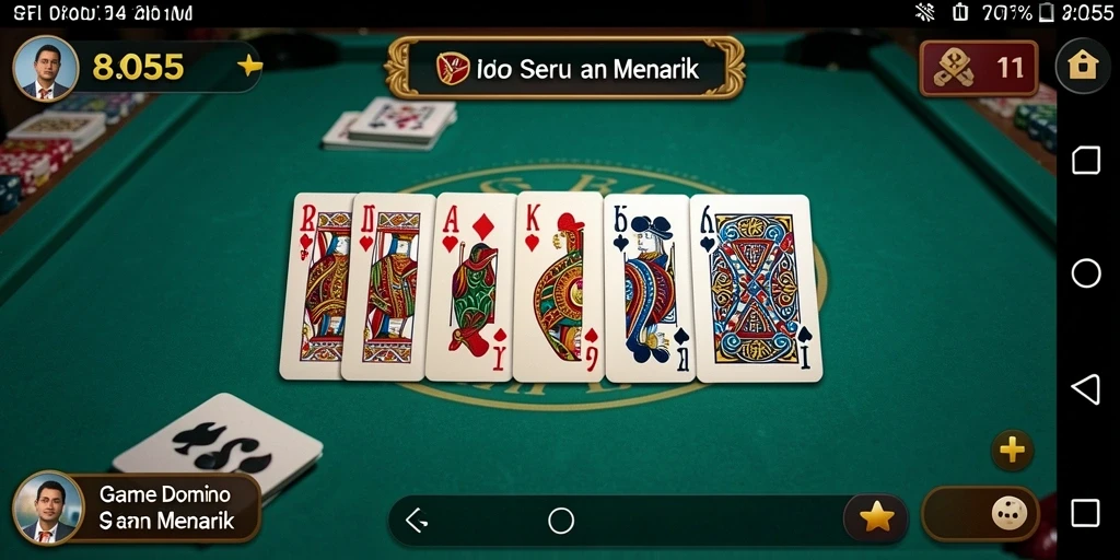 Screenshot gameplay yang asyik dan menantang di 8055.