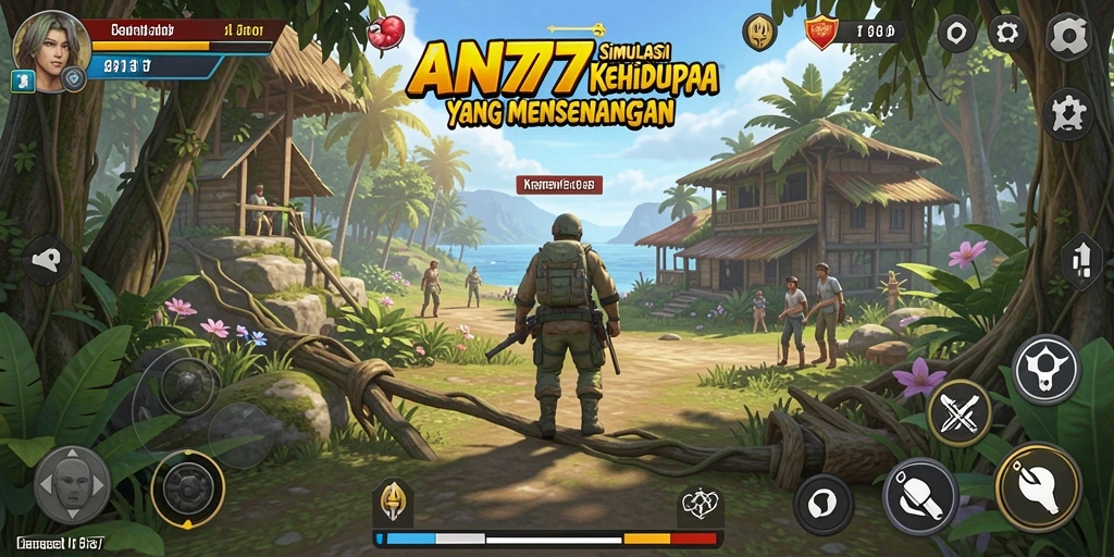 Tampilan utama gameplay AN777 yang menarik dan interaktif.