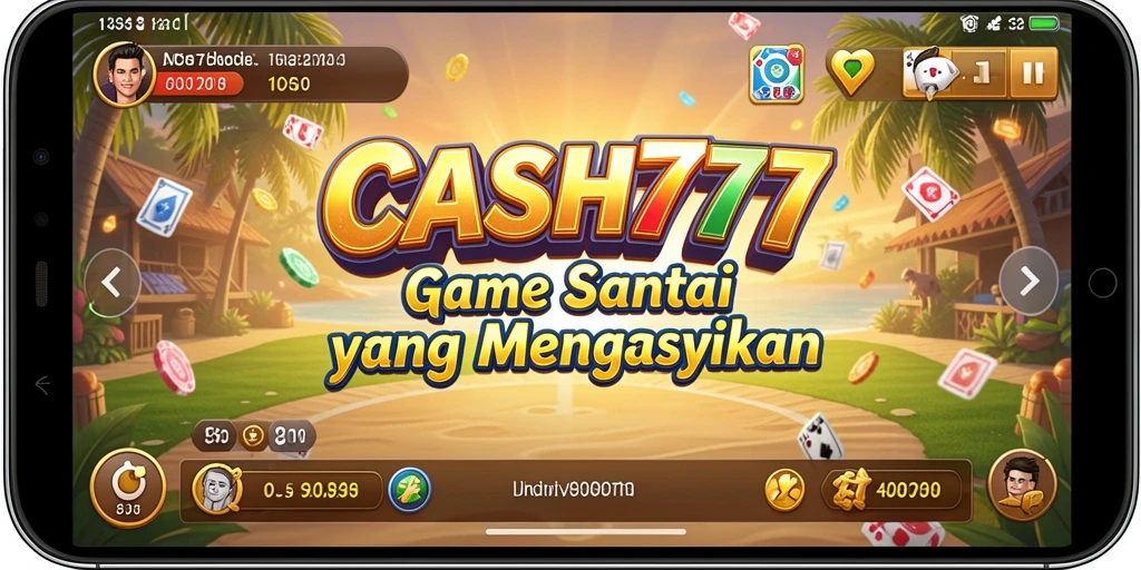 Tangkapan layar dari gameplay seru dan penuh warna di CASH777.