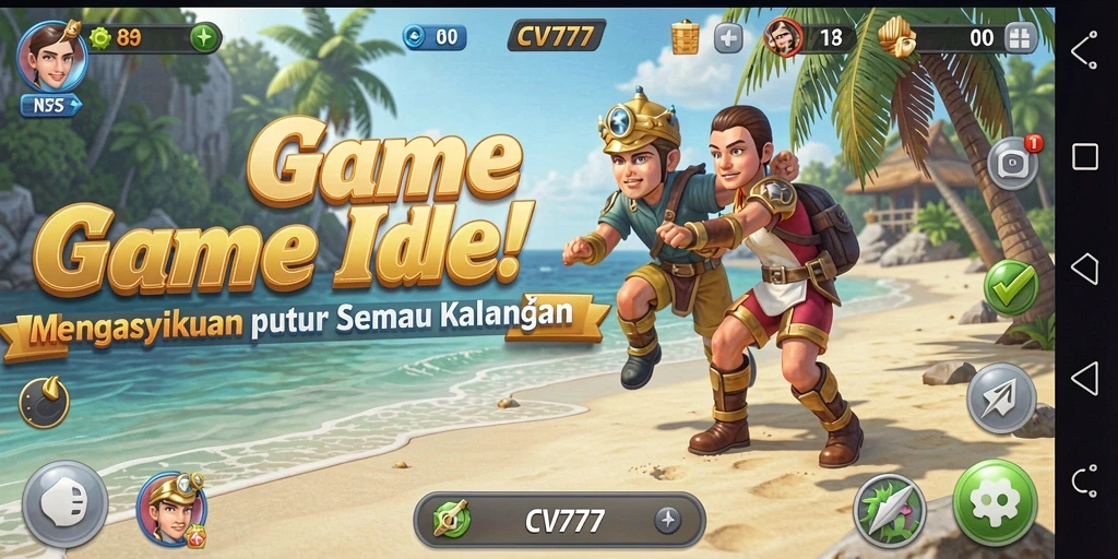 Tampilan gameplay CV777 yang menarik dan membuat ketagihan.