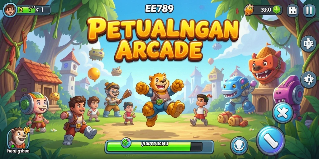 Tampilan menarik dari gameplay seru EE789 yang menghibur.