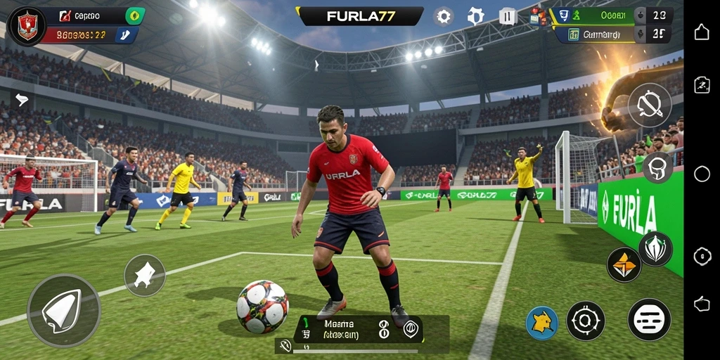 Screenshot gameplay FURLA77 yang seru dan menarik.