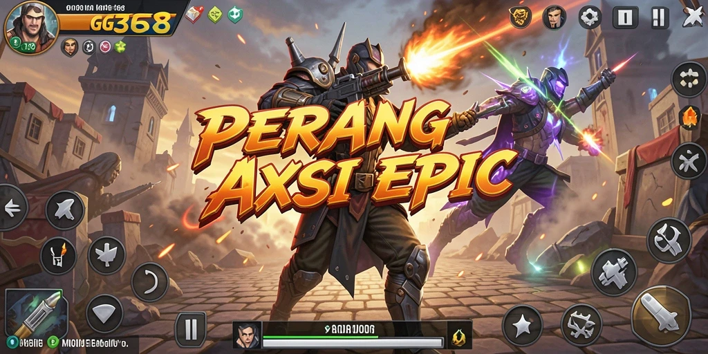 Tampilan gameplay GG368 yang mendebarkan dan penuh aksi.