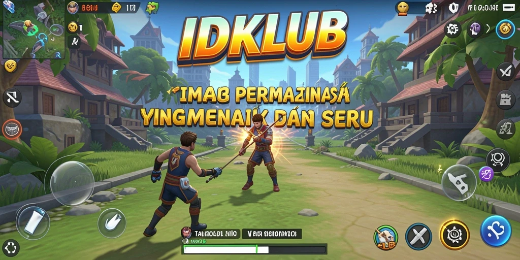 Tampilan menarik dari gameplay IDKLUB yang mendebarkan.