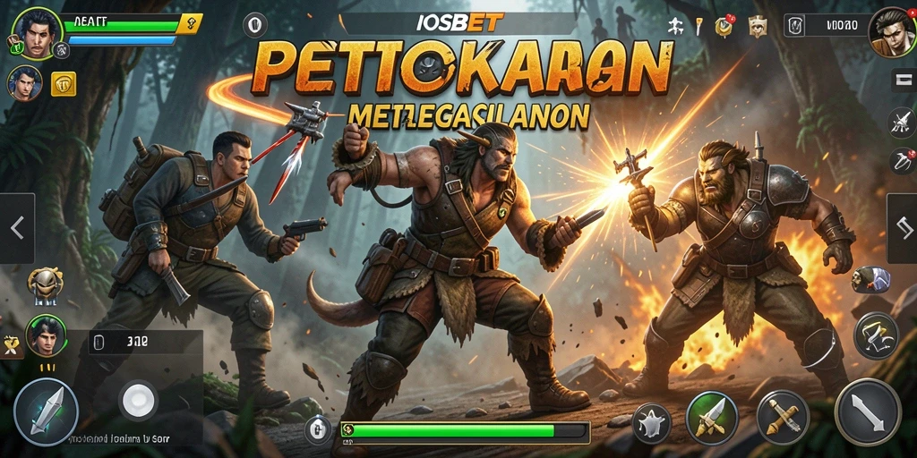 Beraksi dalam gameplay menegangkan IOSBET yang penuh tantangan.