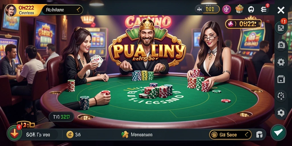 Tampilan gameplay Live Casino yang menegangkan dan interaktif.
