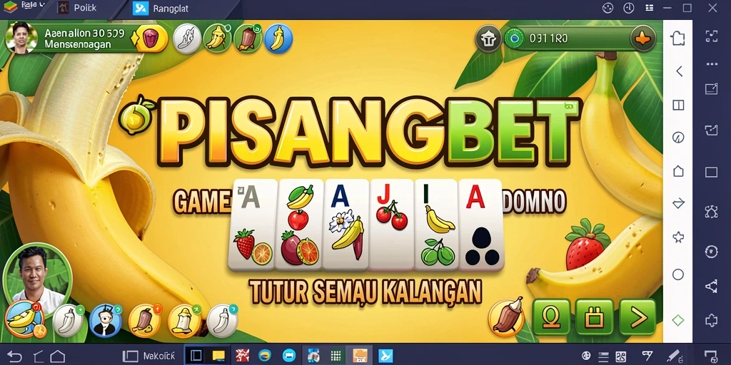 Tampilan gameplay mengasyikkan dari PISANGBET yang menarik.