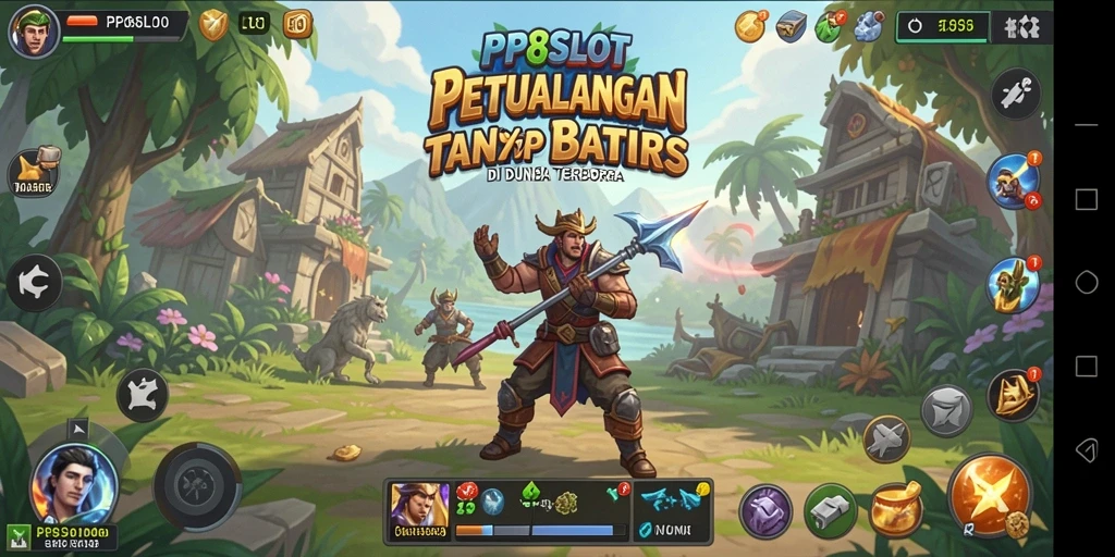 Tampilan gameplay yang memukau di dunia Open World PP8SLOT.