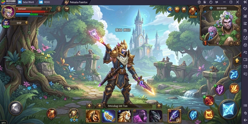 Tampilan gameplay mendebarkan dalam RDI88 yang penuh aksi.
