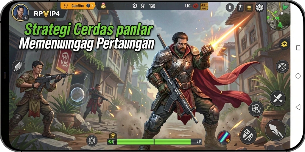 Tampilan permainan <strong>RPVIP4</strong> dengan aksi strategi seru.