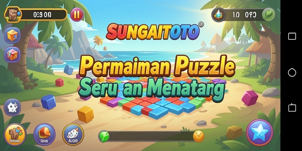 Tampilan menarik dari gameplay SUNGAITOTO yang menantang.