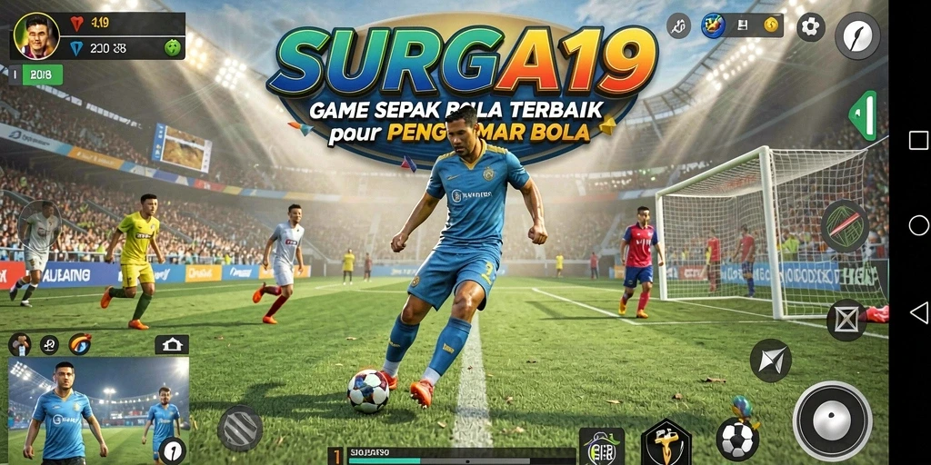 Tampilan menakjubkan dari gameplay SURGA19 yang penuh aksi.