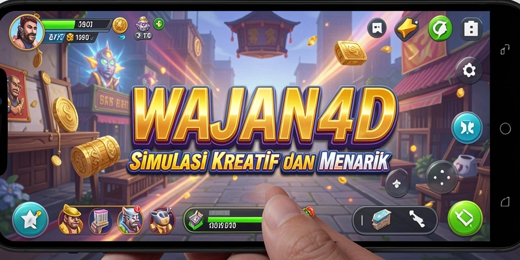 Tampilan gameplay WAJAN4D yang menarik dan interaktif.