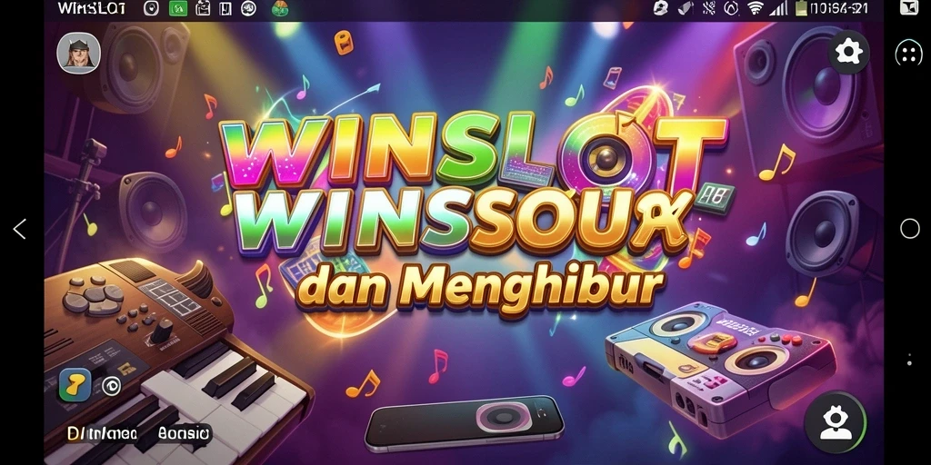 Tampilan screenshot WINSLOT menampilkan gameplay yang penuh warna dan interaktif.
